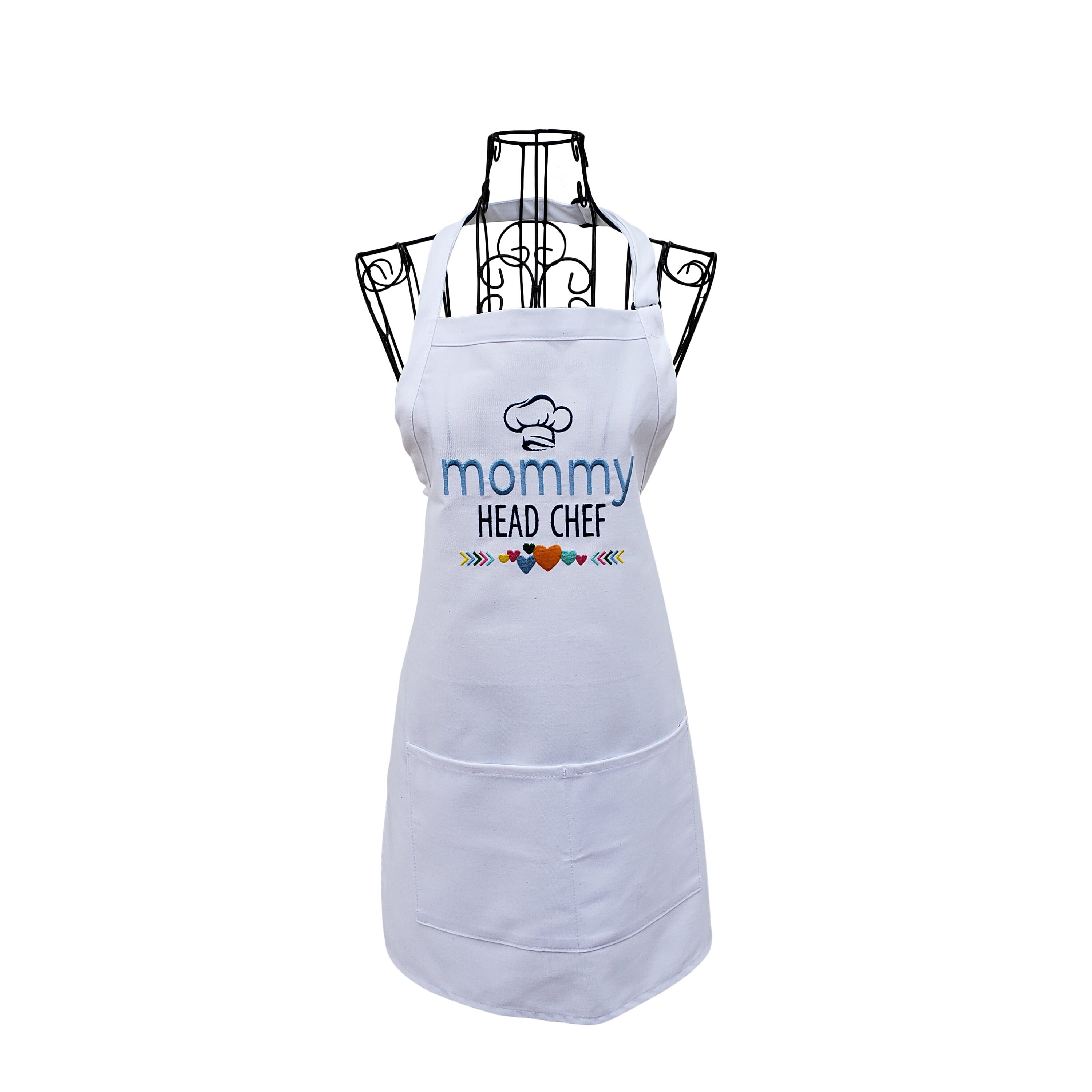 Personalized mommy and me embroidered aprons matching apron etsy de