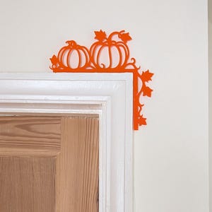 Rincón de puerta de otoño, Letrero de esquina de puerta de calabaza de Halloween, Decoración de otoño, Decoración de otoño, Decoración del hogar de otoño, Decoración de temporada, Decoración de calabaza