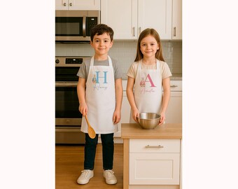 Easter Childs Apron/Childrens apron/Personalised easter apron/Kids easter apron/Gift for easter/Kids baking apron/Easter egg alternative
