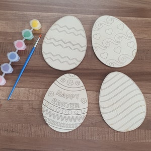 Easter paint kit/Easter Crafts/Easter activities/Easter egg alternative/Paint your own easter egg/Easter egg paint kit/childrens craft kit