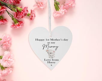 Neues Baby Geschenk / erste Muttertagsandenken / erste Muttertagsverzierung / Geschenk für neue Mutter am Muttertag / Geschenk für Mutter vom Baby