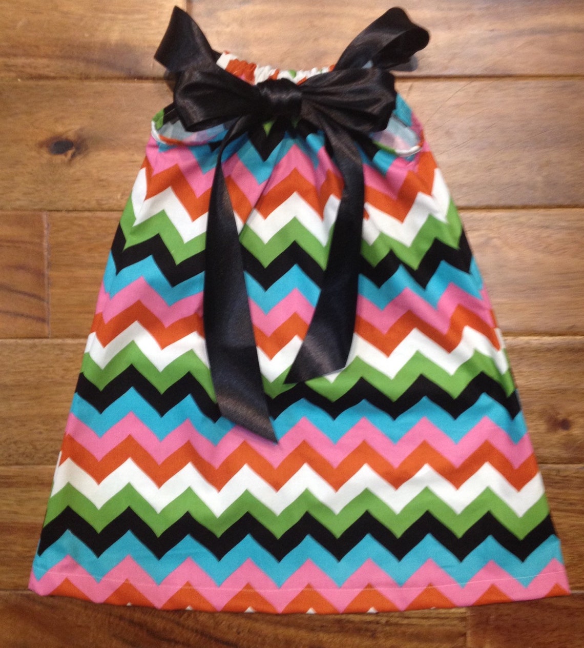 Baby/ Toddler chevron pillow case monogrammed dress Etsy