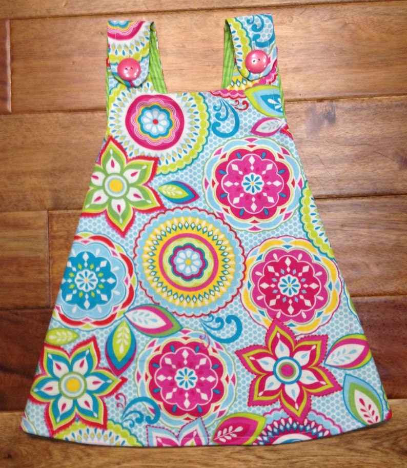 floral pinafore