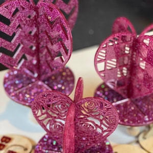 3D Valentine Hearts for Valentines Day party decoration