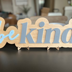 BE KIND // Porch Sign // Nursery Sign