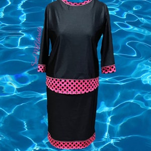 Made to order.  The "Kenadee" Ladies Modest swim wear. (Skirt & top sold separately)