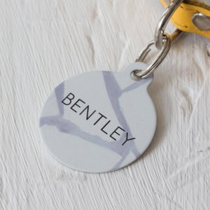Personalised Fragmented Pet ID Tag  - Dog Name Identification