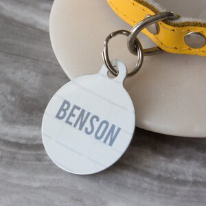 Personalised Brick Pet ID Tag  - Dog Name Identification