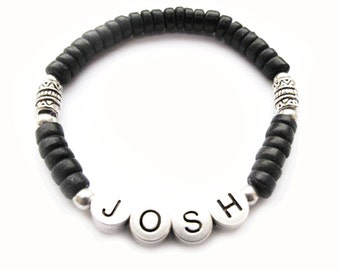 personalised children's name bracelets