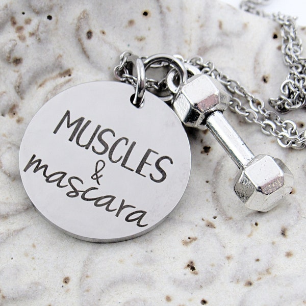 Workout Necklace Etsy