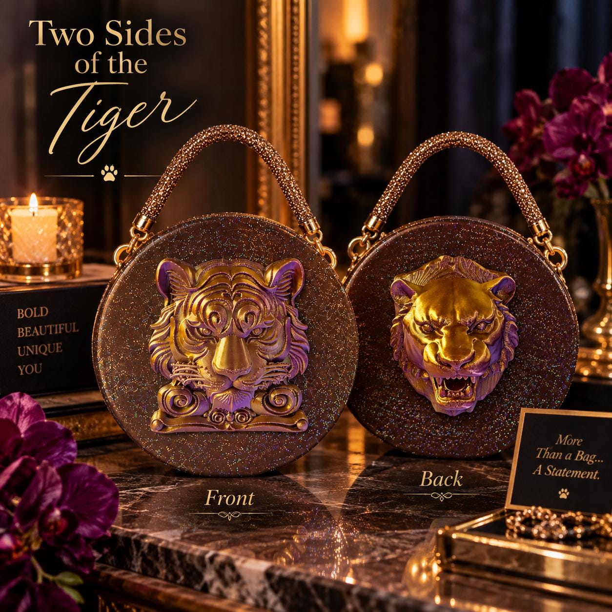 Tiger Handbag - Etsy