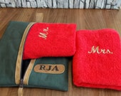 Personalized shaving bag, Mens toilertry bag, Lunch bag, Organizer, Monogrammed groomsmen set, Makeup brush organizer, Canvas bag, Mens gift