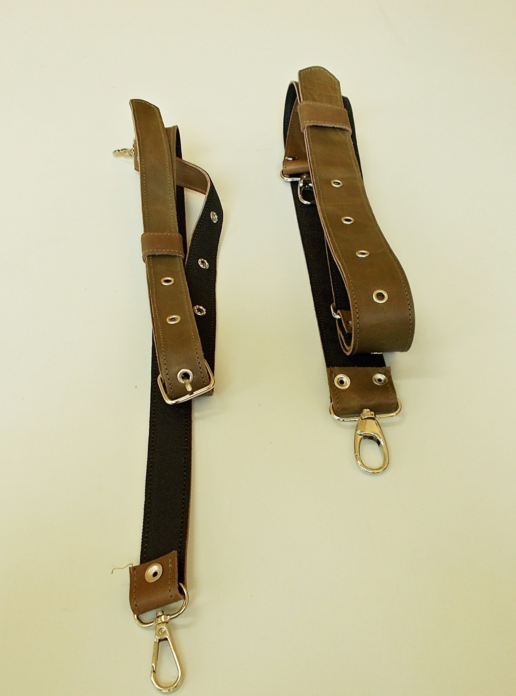 Messenger Strap Long Purse Strap Bag Straps Brown Leather Etsy UK