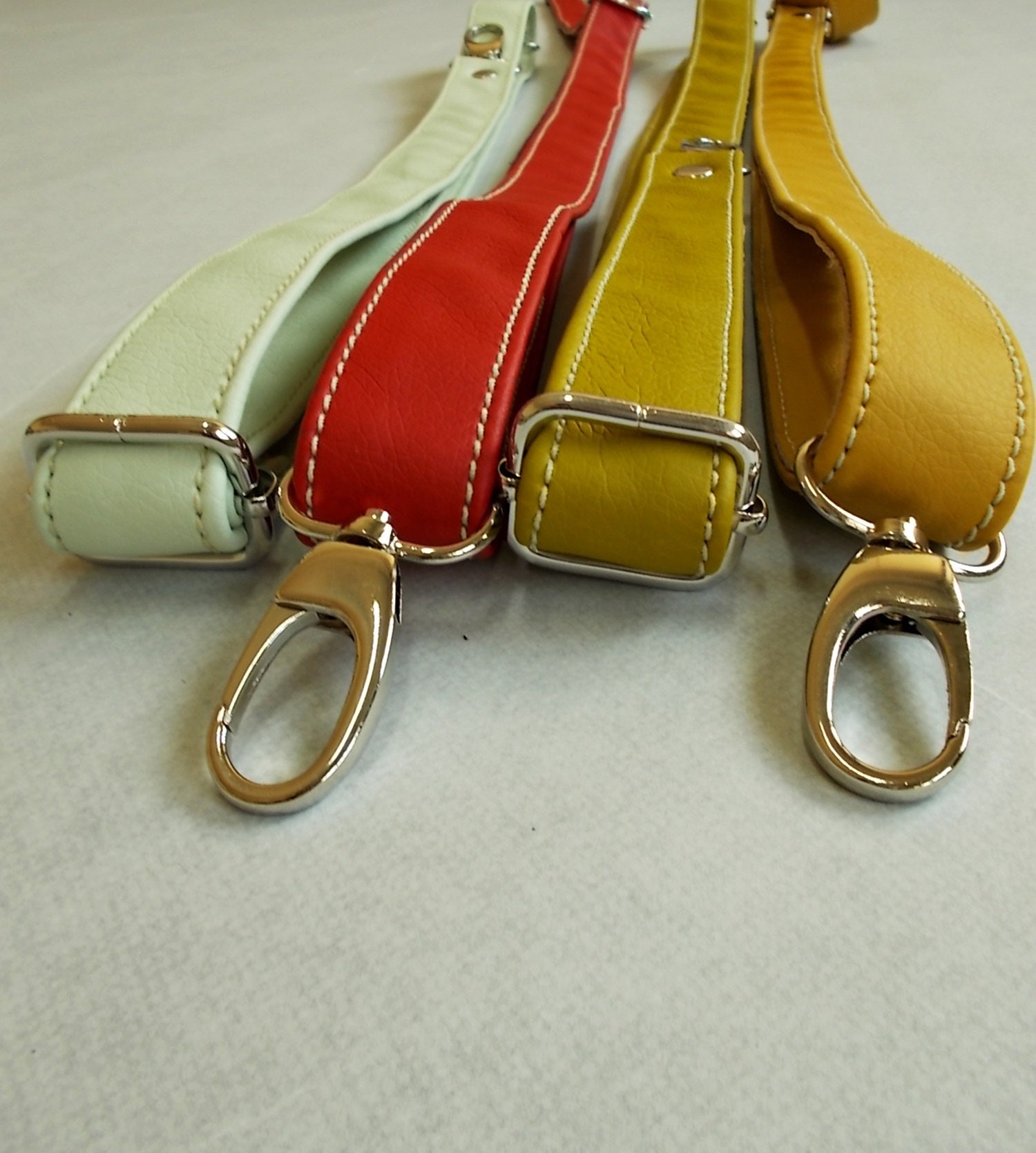 Bag straps Long straps Vegan Leather Shoulder Strap pad Etsy