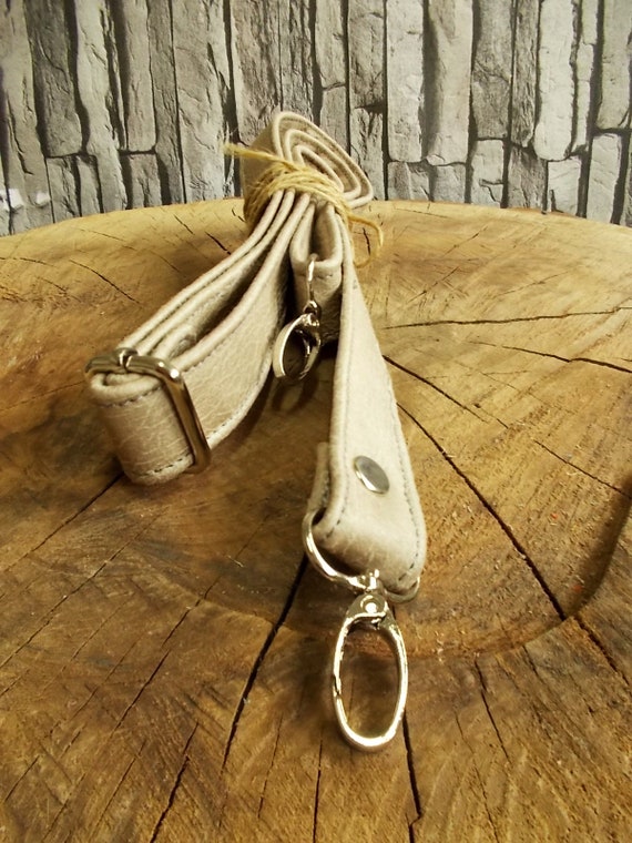 Purse Strap Bag Straps Crossbody Straps Long Beige Straps Vegan Leather Shoulder Strap Pad Handles Replacement Strap Adjustable Etsy Canada