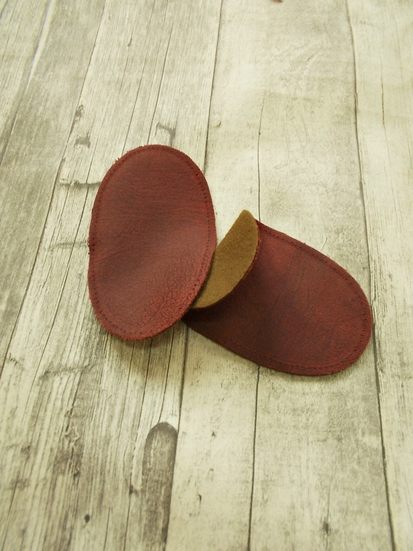 2 Pares De Parches De Codo/ Ovalados Para Coser, Reparación De