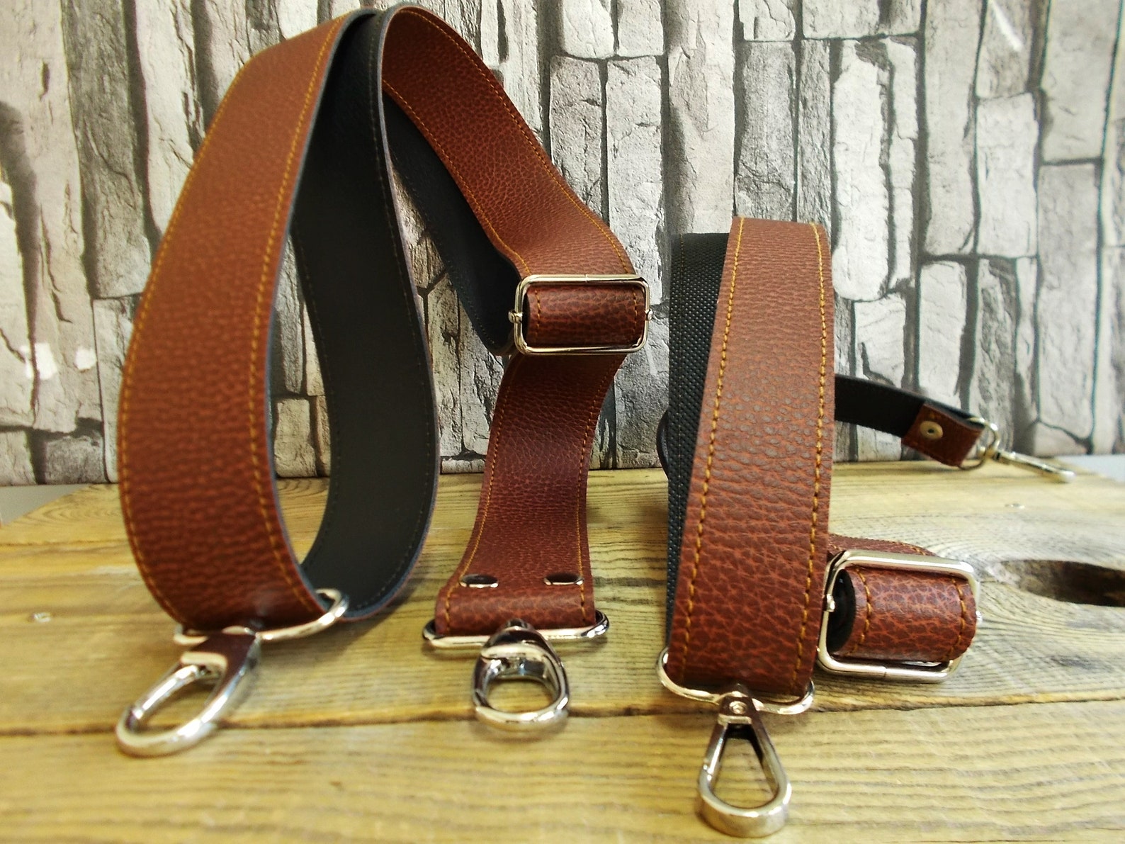 Correa de bolso, Correas de bolso, Correas largas, Cuero vegano, Correa