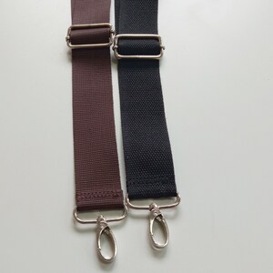 Taschengurte, 140 cm / 4 cm, lange Geldbörsengurte, Baumwoll-Canvas, Schultergurtpolster, Crossbody-Gurte, Griffe, Ersatzgurt, verstellbar