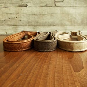 Taschengurte, Lange braune Gurte, Veganes Leder, Schultergurtpolster, Crossbody-Gurte, Geldbörsengurt, Griffe, Ersatzgurt, Verstellbar