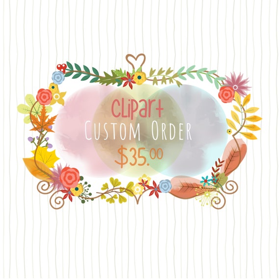 Custom Logo Design Clipart Illustration Or Any Artwork Etsy