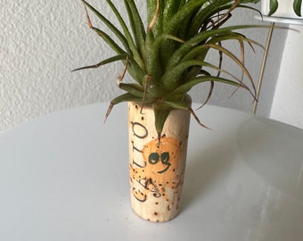 Octopus air plant cork magnet