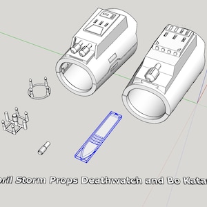 Death Watch - Bo Katan, Pre Vizla and Custom Mandalorian Gauntlet Mark 4  3D Print Files