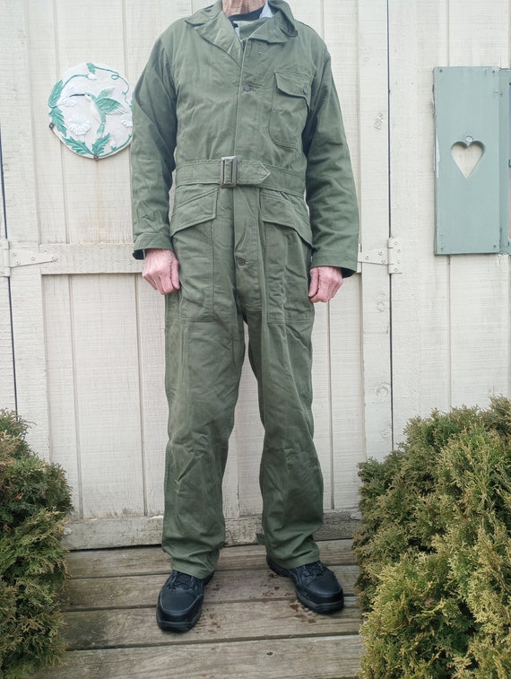 Original Olive Drab Army Coveralls Gem