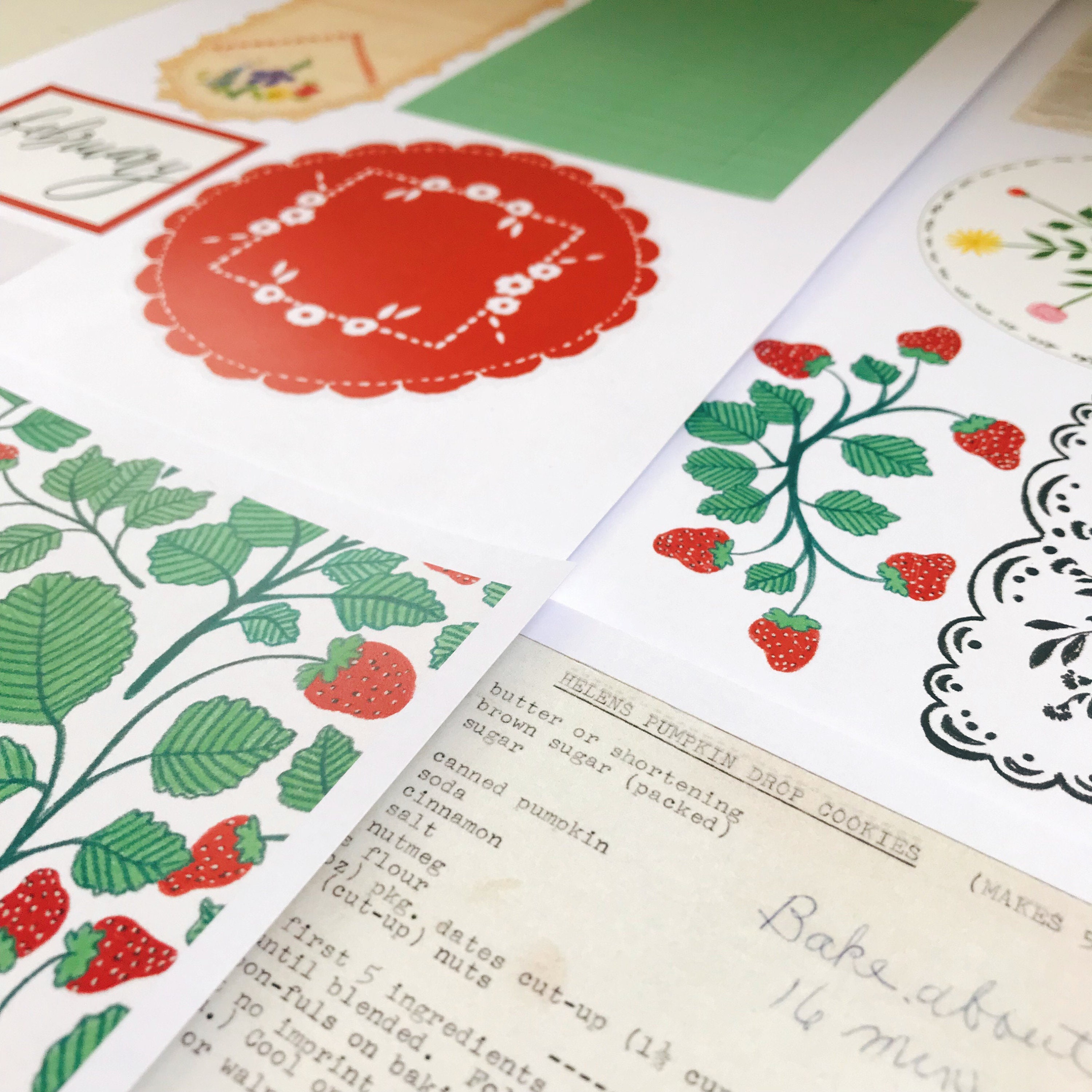 Journal With Me キット 2月 ジャンクジャーナル エフェメラ