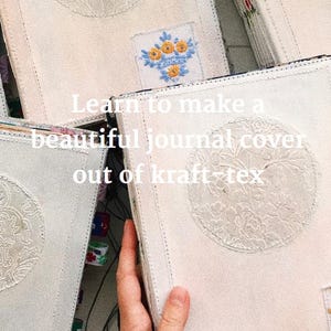 Kraft-tex Journal COVER mini class