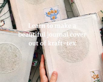 Kraft-tex Journal COVER mini class