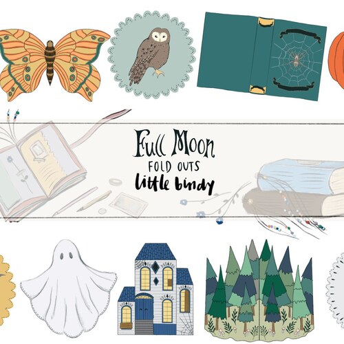 Folksy Foldouts Printables Journal Ephemera Printable - Etsy