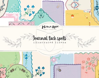 Junk journal tuck spots