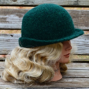 Teal Cloche Hat - Etsy display picture 1