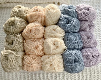Cascade Yarns Anthem DK / #3 Weight.  Machine wash and dry. multiple colors.