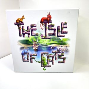 The Isle of Cats TCOK601 Base Game (Board Game) City of Games Solo & Family Mode