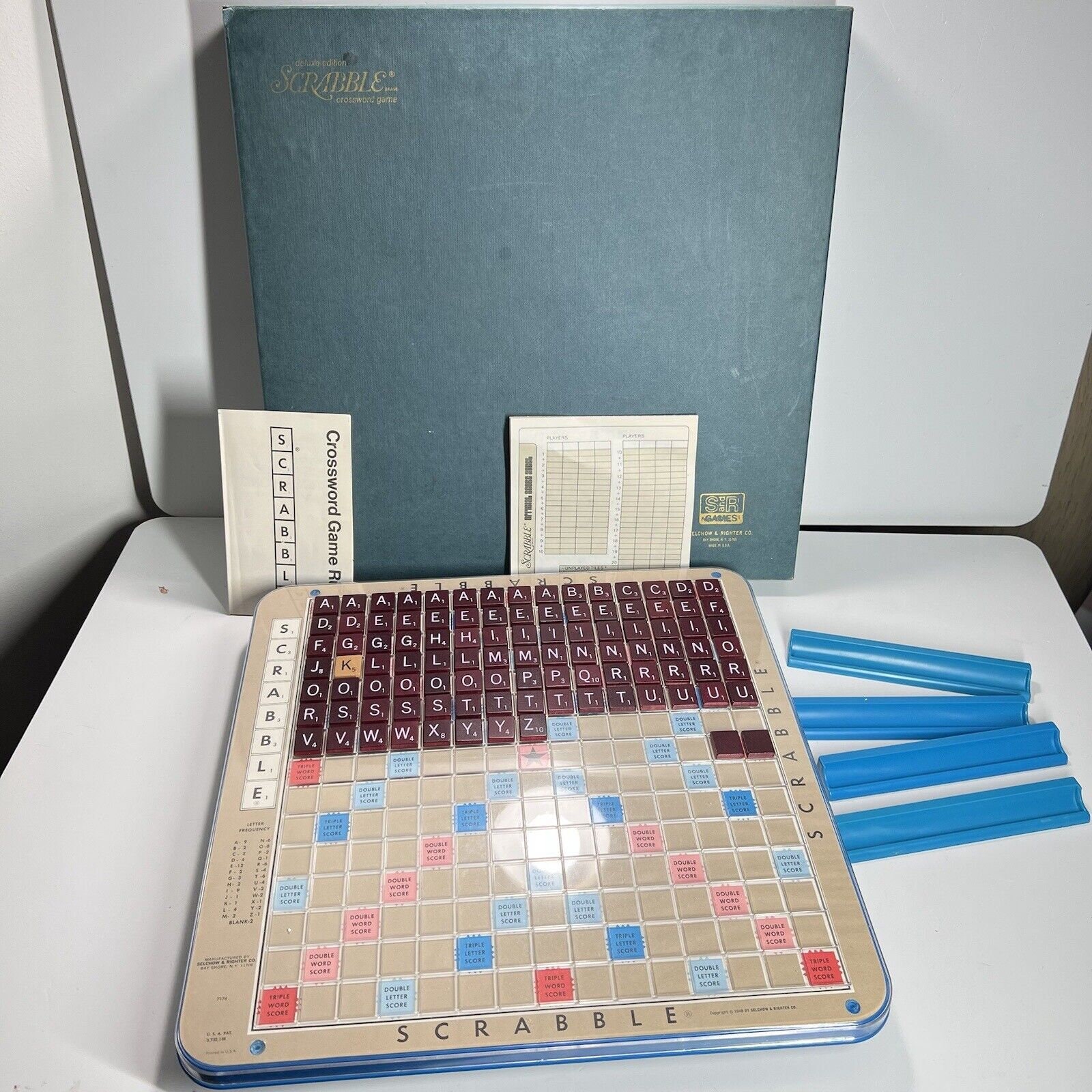 Scrabble deluxe edition - Etsy 日本 Scrabble deluxe edition - Etsy 日本