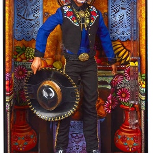 Barbie Ken Dia De Los Muertos Day of The Dead Doll Mattel 2022 New