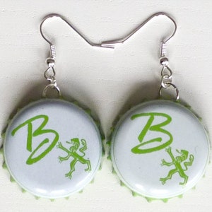 Earrings capsules "Anosteke verte"