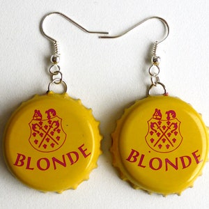 Earrings capsules "Blondie 1 VS Lio 0"