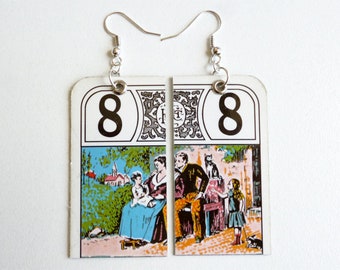 Earrings "Atout 8 bis"