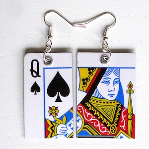 Orecchini "Dame de pique II"