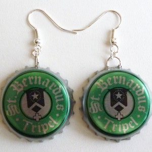 Earrings capsules "Mr Black triple"