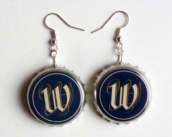 Earrings capsules "Trappe W"