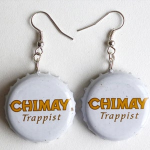 Earrings capsules "Chimay triple 2"