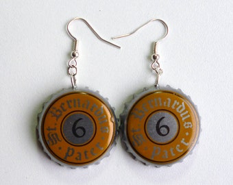 Earrings capsules "Mr Black 6"