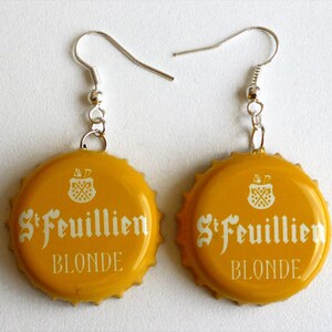 Earrings capsules "Blondie 2"