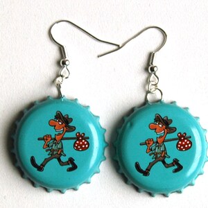 Earrings capsules "Paljas bleues"