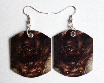 Earrings "Giant Warrior"