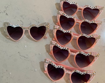 Custom Heart Sunglasses for Adults