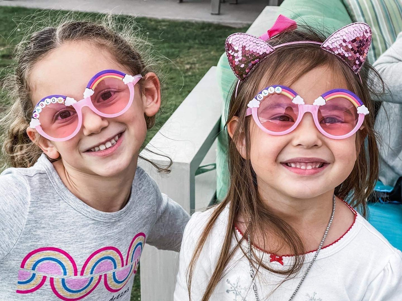 Custom Rainbow Sunglasses for Kiddos Etsy